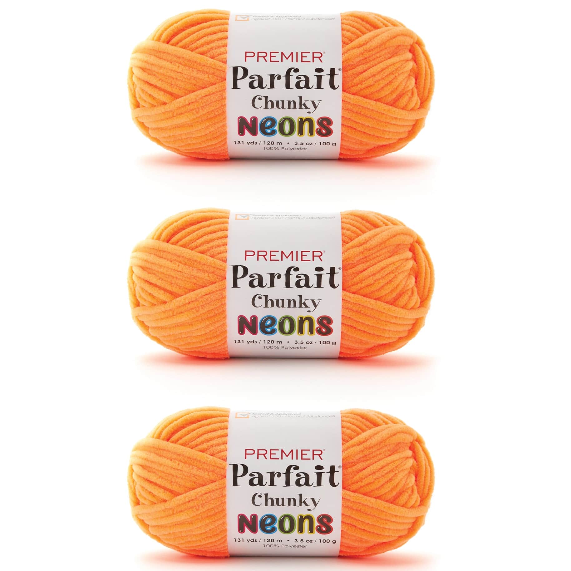 Parfait® Chunky Neons Bag of 3 - Image 2
